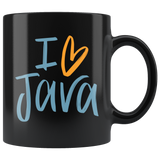 "I Love Java" Mug (Black)
