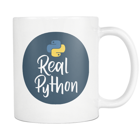 "Real Python" Mug