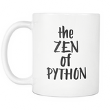 "The Zen of Python" Mug