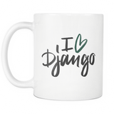 "I Love Django" Mug