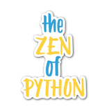 "The Zen of Python" Sticker