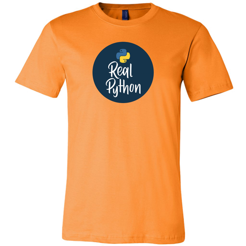 "Real Python" T-Shirt (Multiple Colors)