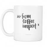 "from coffee import *" Python Mug