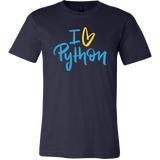 "I Love Python" T-Shirt (Multiple Colors)