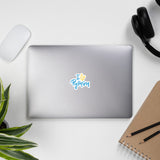 "I Love Python" Sticker