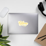 "Python: It's Good For You" Sticker (Yellow)