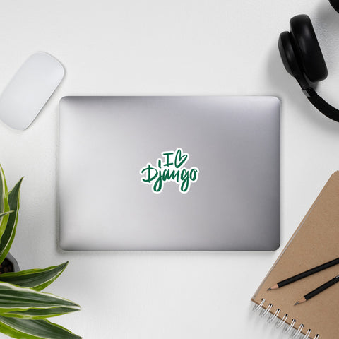 "I love Django" Sticker