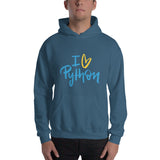 "I Love Python" Hoodie (Multiple Colors)