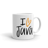 "I Love Java" Mug