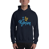 "I Love Python" Hoodie (Multiple Colors)