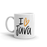 "I Love Java" Mug