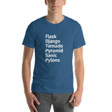 Python Web Framework Unisex T-Shirt White