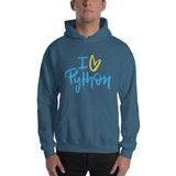 "I Love Python" Hoodie (Multiple Colors)