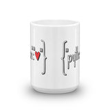 "Python Heart Dictionary" Mug (11oz/15oz)