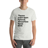 Python Machine Learning Unisex T-Shirt Black