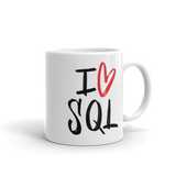 "I love SQL" Mug