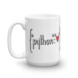 "Python Heart Dictionary" Mug (11oz/15oz)