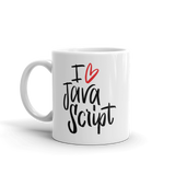 "I love JavaScript" Mug