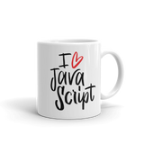 "I love JavaScript" Mug