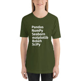 Python Data Science Unisex T-Shirt White