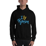 "I Love Python" Hoodie (Multiple Colors)