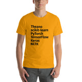 Python Machine Learning Unisex T-Shirt Black