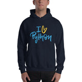 "I Love Python" Hoodie (Multiple Colors)