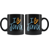 "I Love Java" Mug (Black)