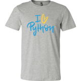 "I Love Python" T-Shirt (Multiple Colors)