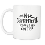 "No Comment" Developer Mug
