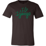 "I Love Django" T-Shirt (Multiple Colors)