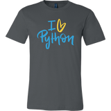 "I Love Python" T-Shirt (Multiple Colors)