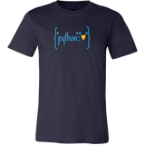 "Python Heart Dictionary" T-Shirt (Multiple Colors)