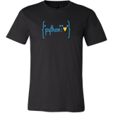 "Python Heart Dictionary" T-Shirt (Multiple Colors)