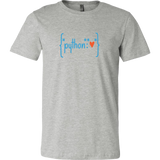 "Python Heart Dictionary (Red)" T-Shirt (Multiple Colors)