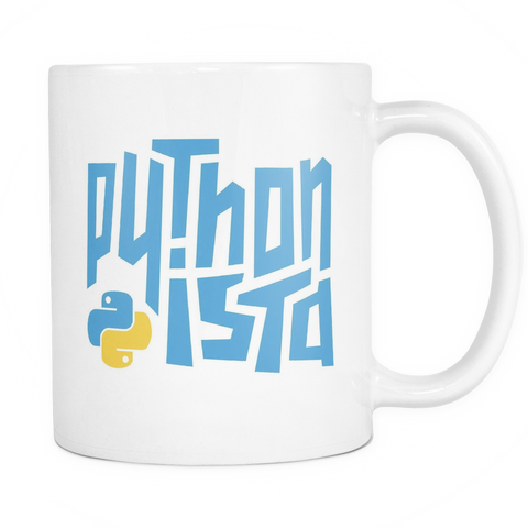 "Pythonista" Python Mug