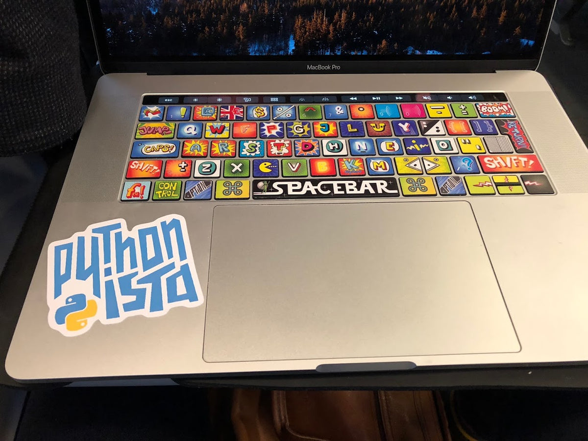 Python Stickers Nerdlettering