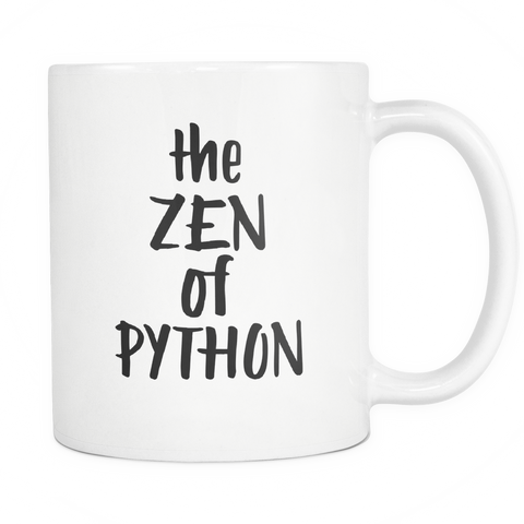 "The Zen of Python" Mug