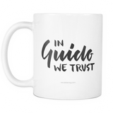 "In Guido We Trust" Python Mug