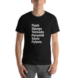 Python Web Framework Unisex T-Shirt White