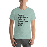 Python Machine Learning Unisex T-Shirt Black