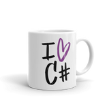 "I love C#" Mug