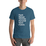 Python Web Framework Unisex T-Shirt White