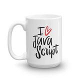 "I love JavaScript" Mug