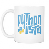 "Pythonista" Python Mug